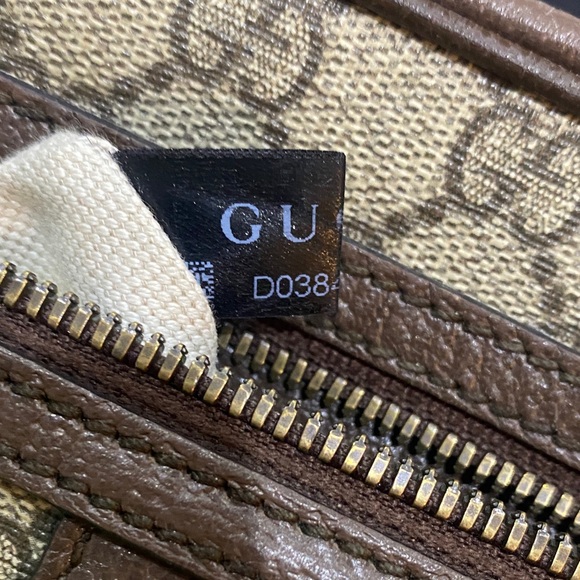 Gucci Beige Belt Bag with Green and Red Stripe - Picture 6 of 10